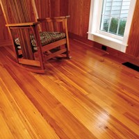 Caribbean Heart Pine Unfinished Solid Wood Flooring at Discount Prices